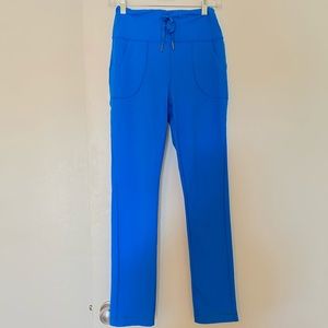 LIKE NEW Lululemon high waist legging pants blue